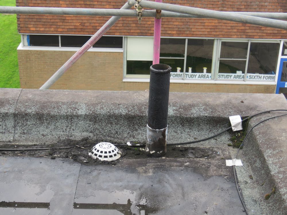 Daklekkage in Warnsveld